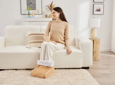 전기 발과 다리 따뜻한