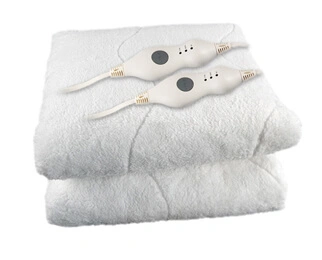 퀸 킹 빅 사이즈 더블 컨트롤러 가열 매트리스 패드