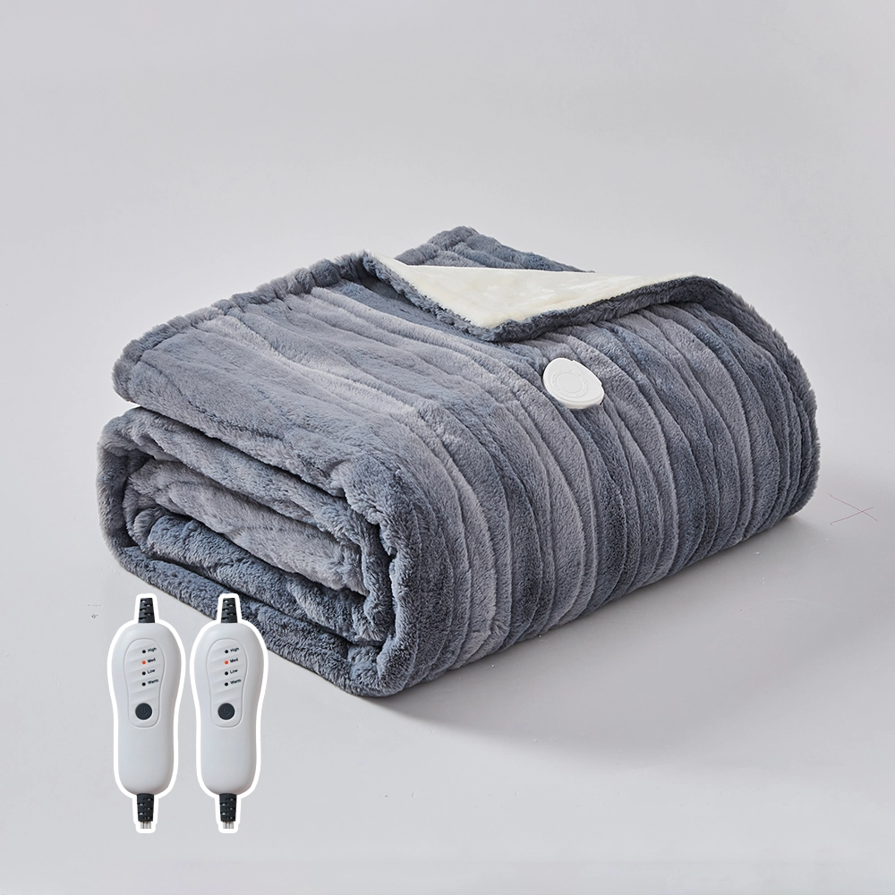 더블 침대 세척 가능한 전기 오버 담요