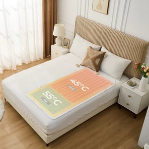 별도의 발 지대를 가진 여분의 따뜻한 전기 담요